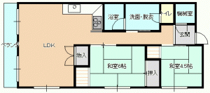 西桜1-780マンション間取り